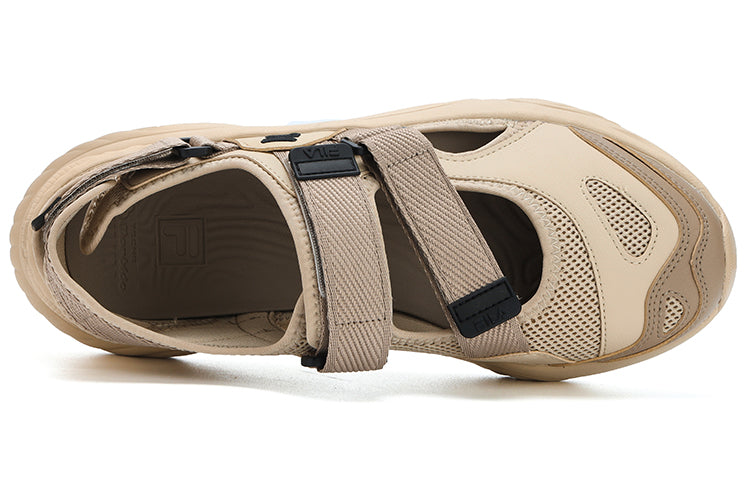 Сандалии FILA FUSION Conch Sandals ''Beige Black', коричневый — фото 3