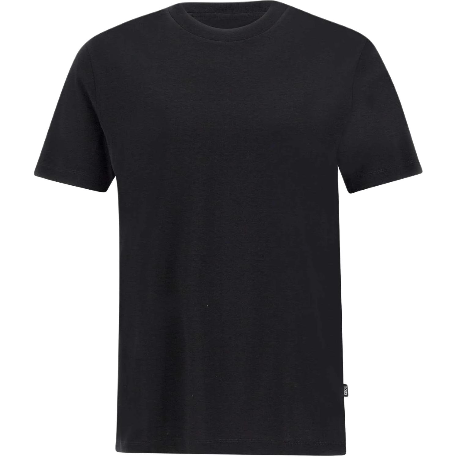 

Футболка Boss Slim Fit с круглым вырезом HUGO BOSS, черный