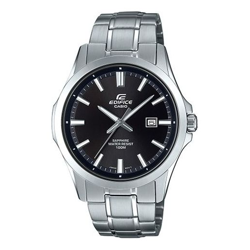 

Часы CASIO Men's EDIFICE /Black Mens Silver Analog, серебряный