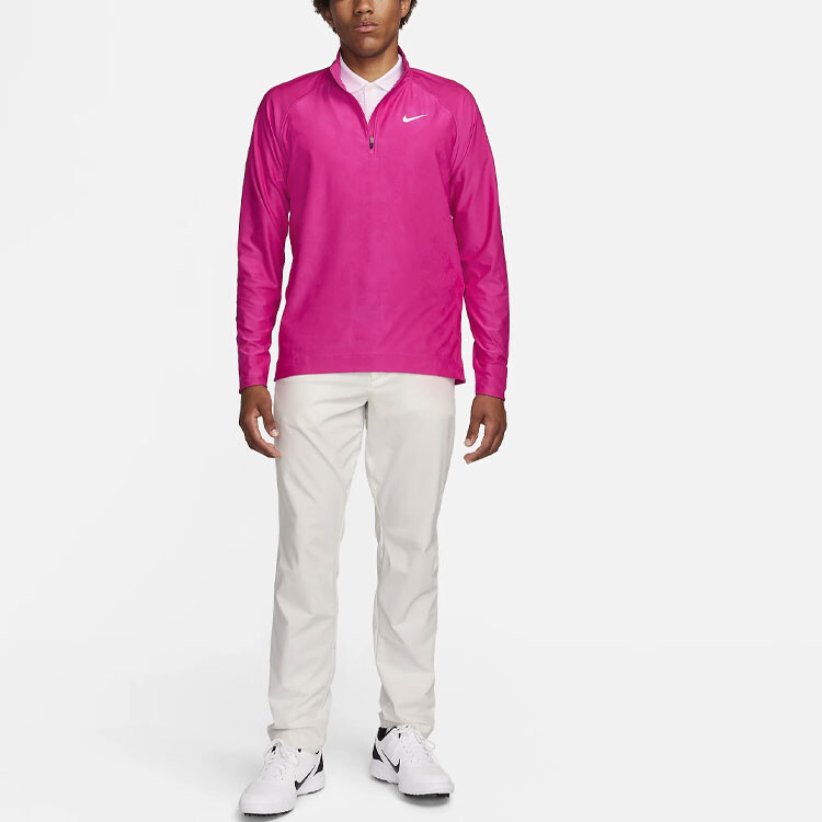 Футболка Dri-Fit мужская фуксия Nike, фуксия — фото 3
