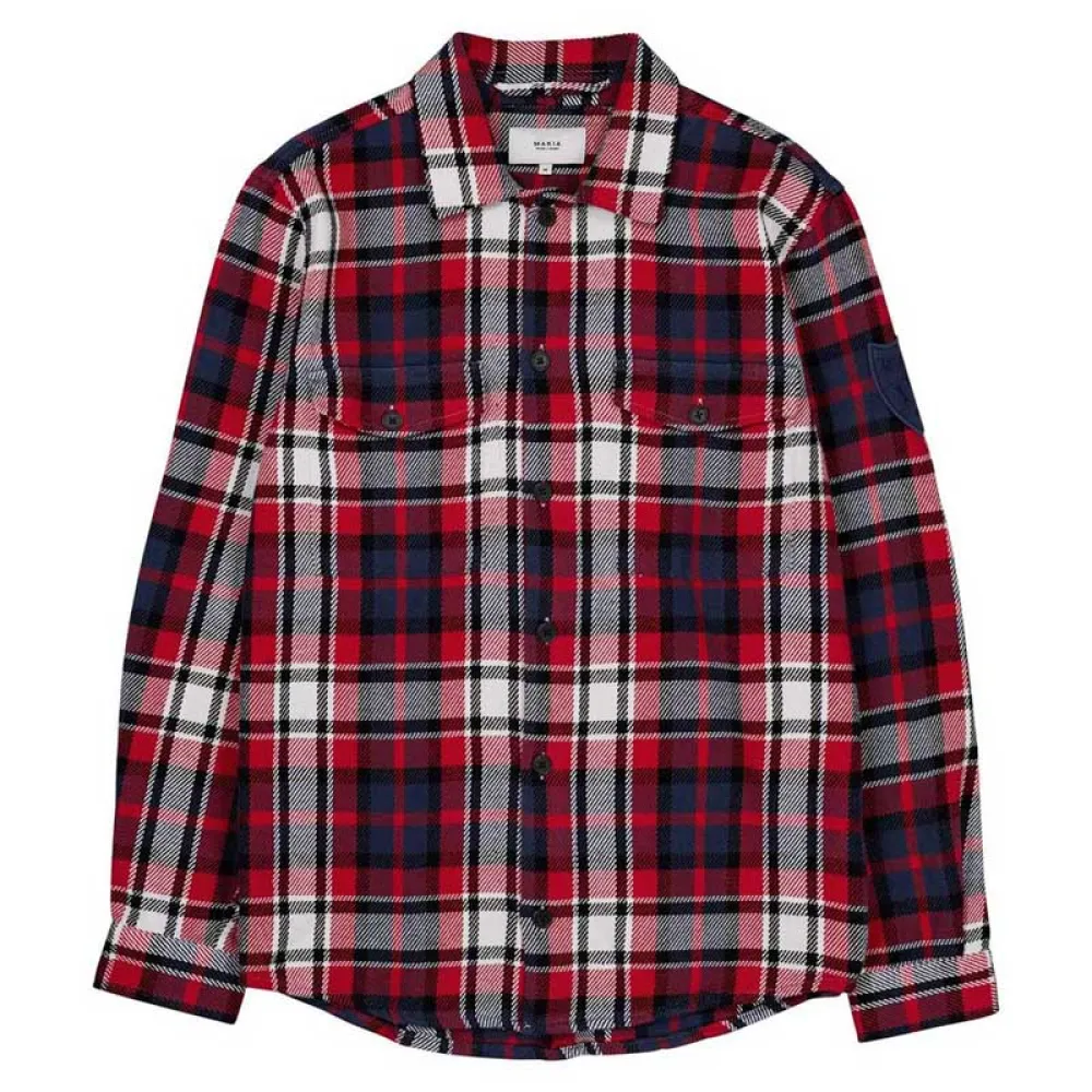 

Рубашка Makia Hifk plaid, красный