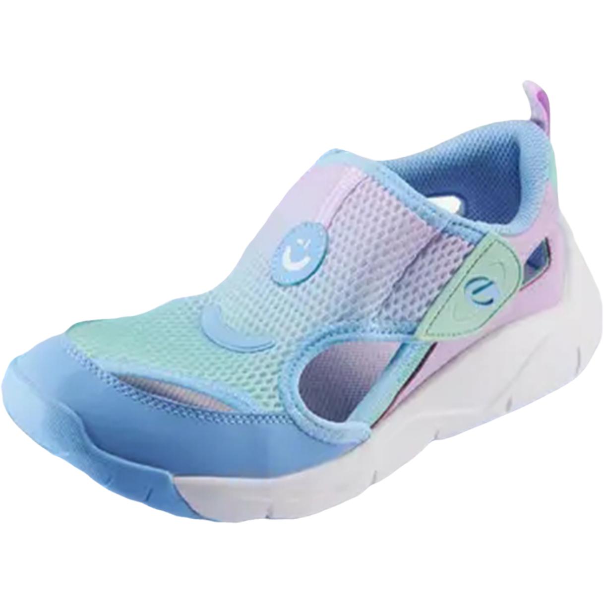 

DECATHLON Игривые ультрадышащие противоскользящие износостойкие низкие детские сандалии blue purple kids