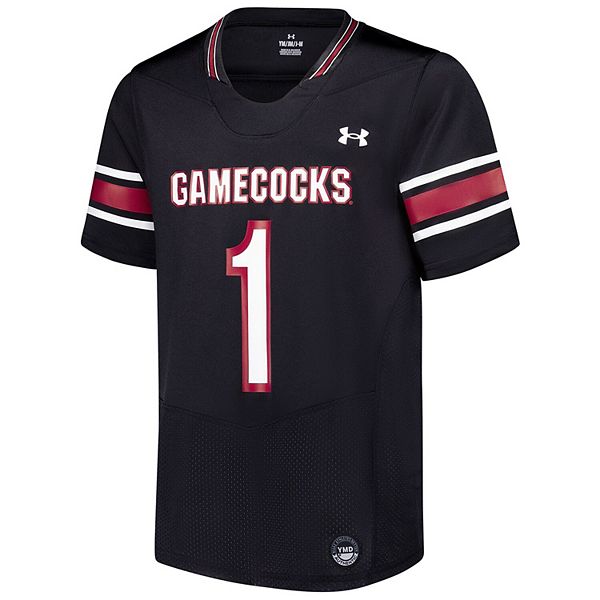 Футболка Youth #1 black South Carolina Gamecocks Under Armour — фото 3