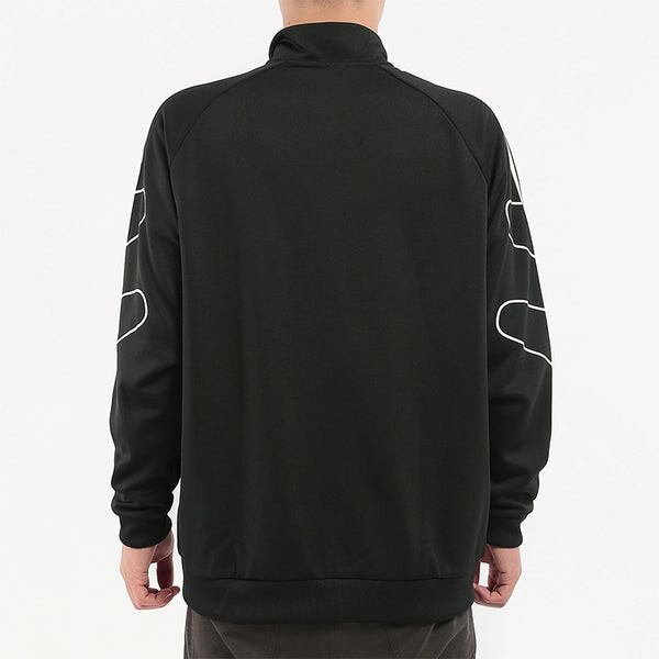 Куртка adidas originals Flamestrike Track Jacket Black, черный — фото 4