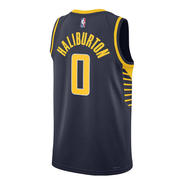 Футболка x nba indiana pacers icon edition 22 23 swingman джерси Nike, черный — фото 2