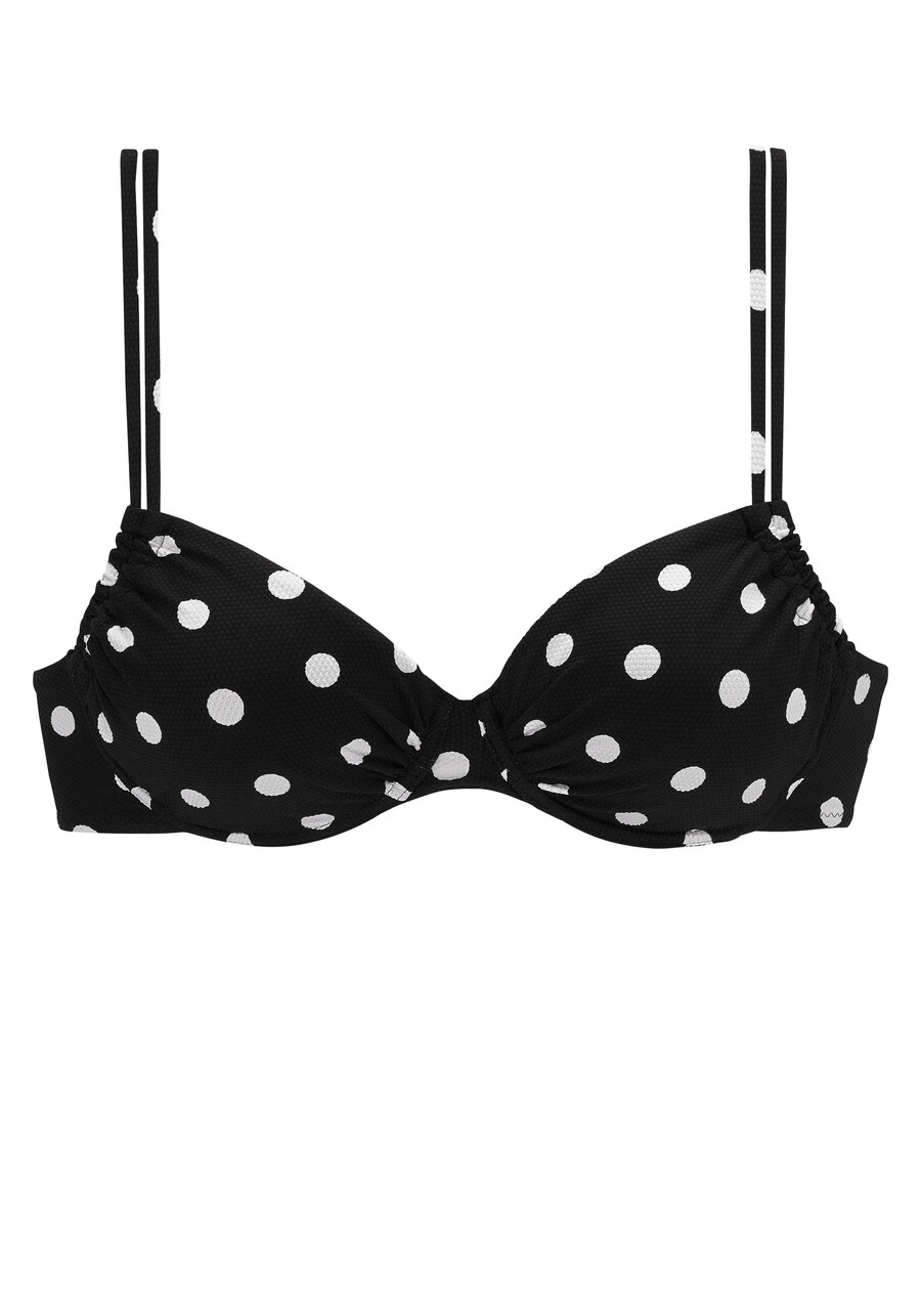 

Футболка-топ бикини LASCANA, Black