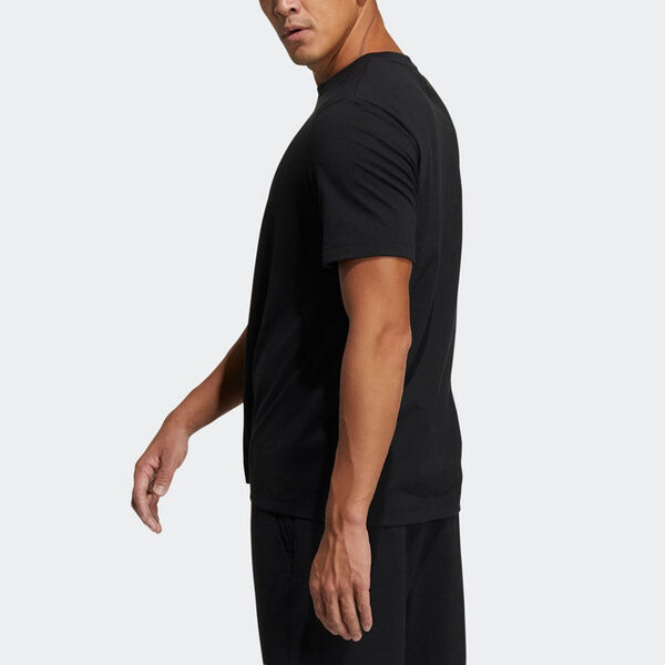 Футболка ub gxf t box спортивные камуфляжные с принтом логотипа с коротким рукавом Adidas, черный — фото 4