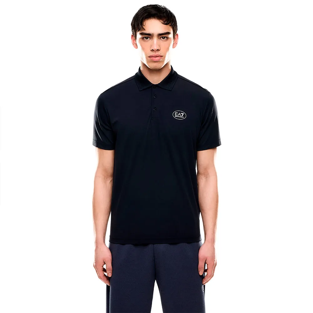 

Поло с коротким рукавом EA7 EMPORIO ARMANI Tennis Club Vi St, синий
