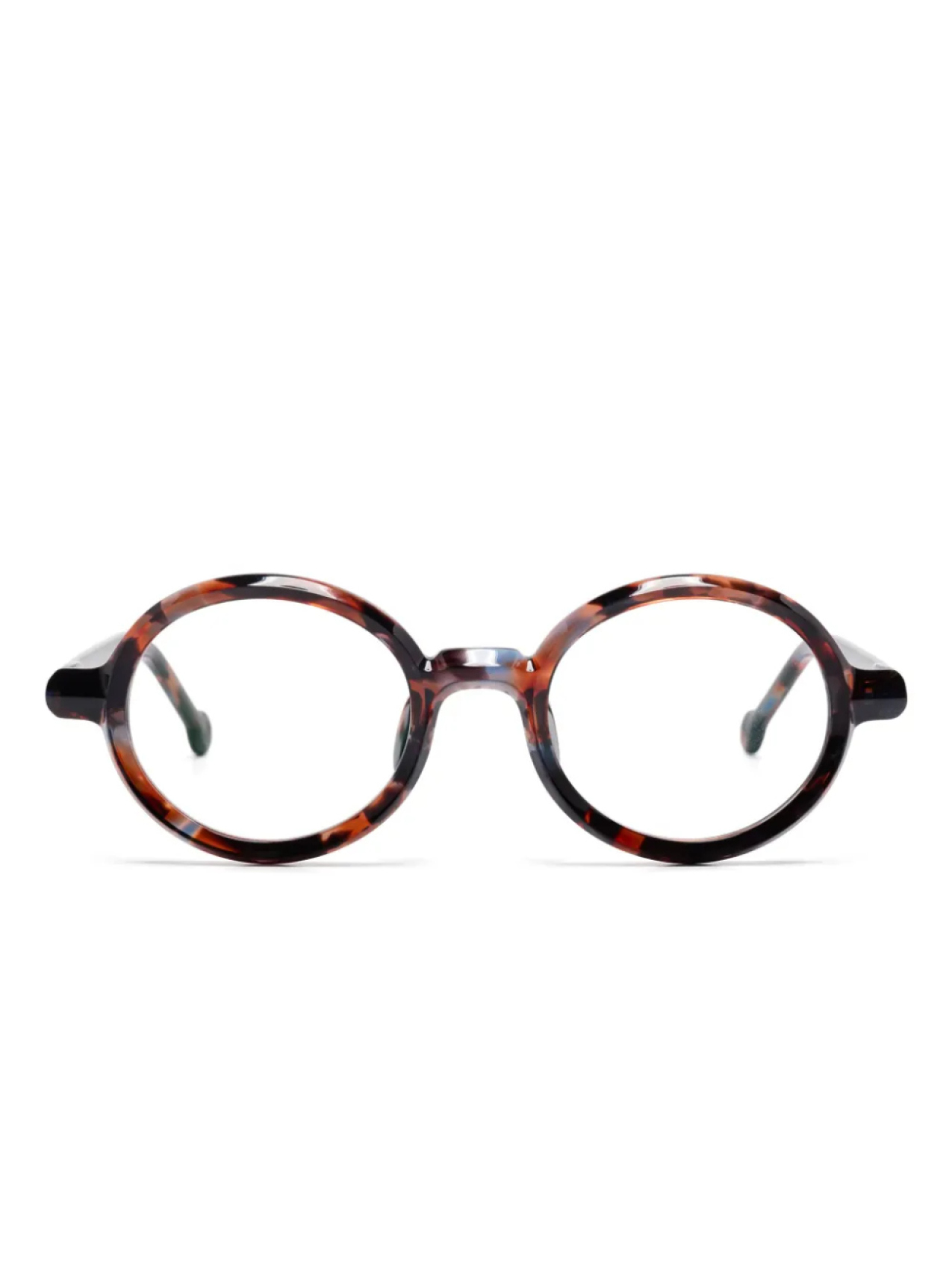 

L.A. EYEWORKS очки Gibbous, коричневый