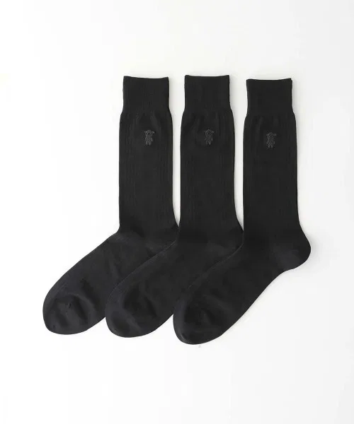[Набор из 3 шт.] Деловые носки EMPORIO ARMANI Manga Bear Rib Business Socks 92312723