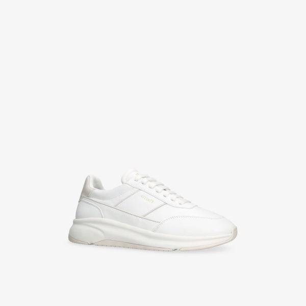 Кроссовки Axel Arigato Genesis neo runner низкие из замши и кожи, белый — фото 4