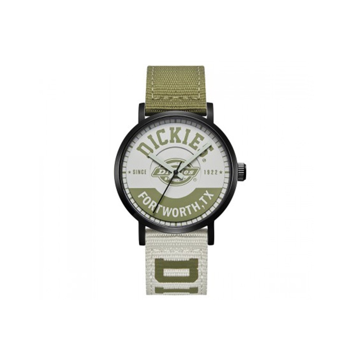 

Dickies Часы Wrist Watch Quartz Movement Nylon Strap Purple Watch Dial Women's Watch, 210M60LYXCL-274V3-83 Green Dial