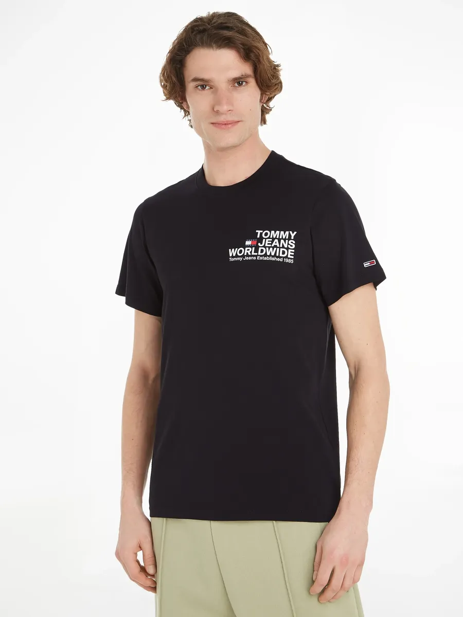 

Футболка Tommy Jeans "TJM TJ REG ENTRY WW CONCERT TEE", черный