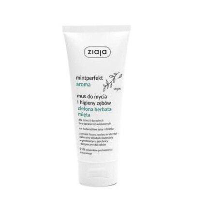 

Ziaja Mintperfekt Aroma ополаскиватель для рта и гель для гигиены полости рта Green Herba, New1