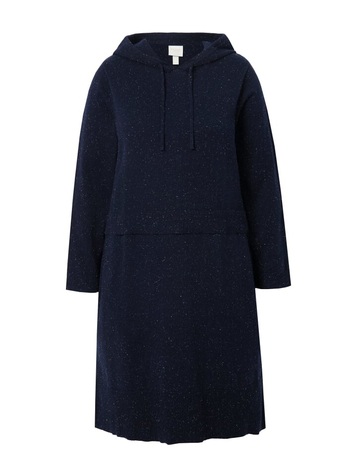 

Платье до колена Ulla Popken Strickkleid, цвет marine