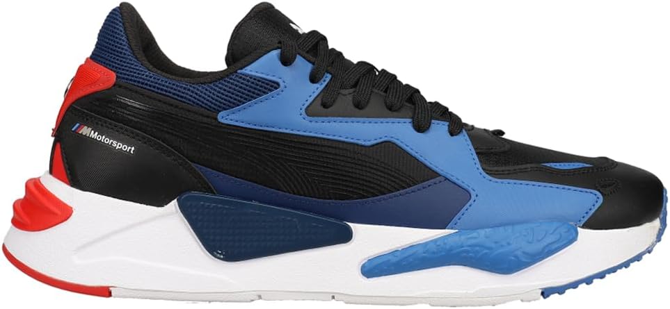 

Мужские кроссовки PUMA BMW MMS Rs Z с шнуровкой, повседневные - черные