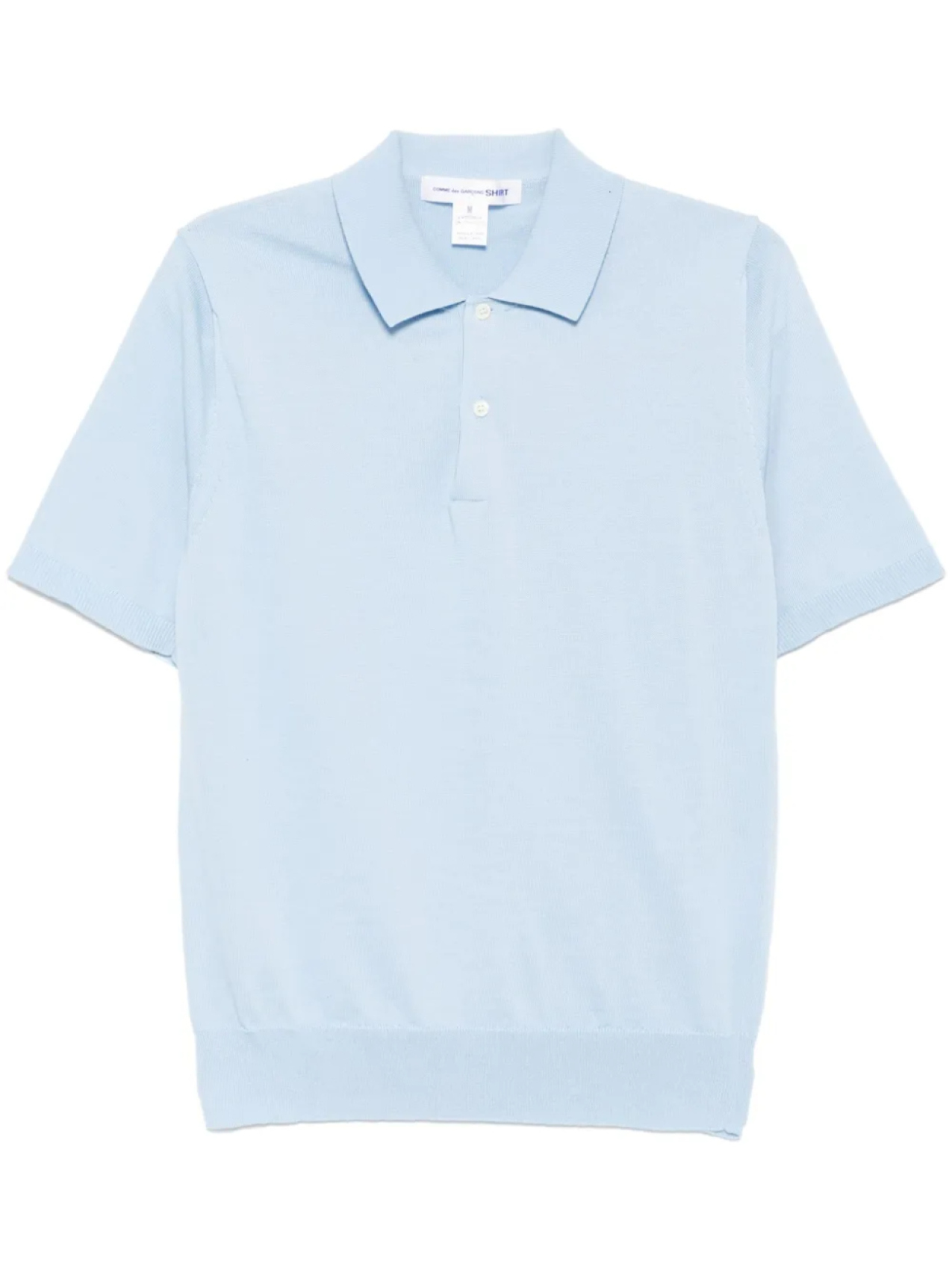 

Трикотажная рубашка поло Comme Des Garçons Shirt, синий