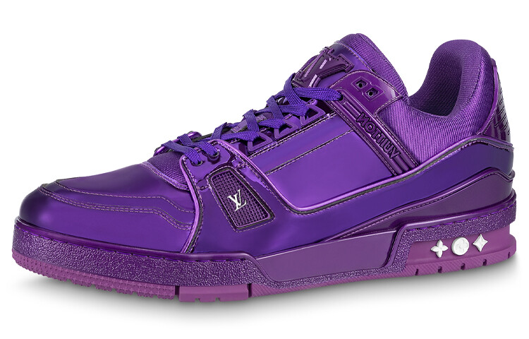 

Кроссовки Louis Vuitton Trainer Skate, фиолетовый