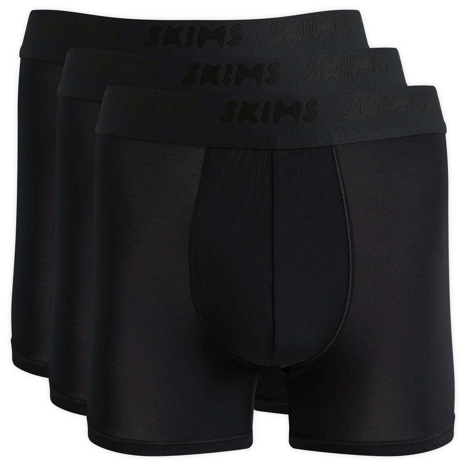 

Боксеры Skims Stretch Boxer Brief 3" - 3 шт, цвет Obsidian