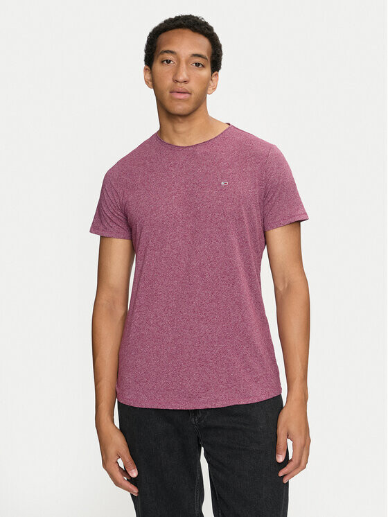 

Футболка узкого кроя Tommy Jeans, фиолетовый