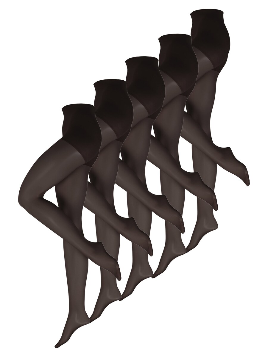 

Тонкие колготки Nur Die Ohne Bund 20 DEN, черный