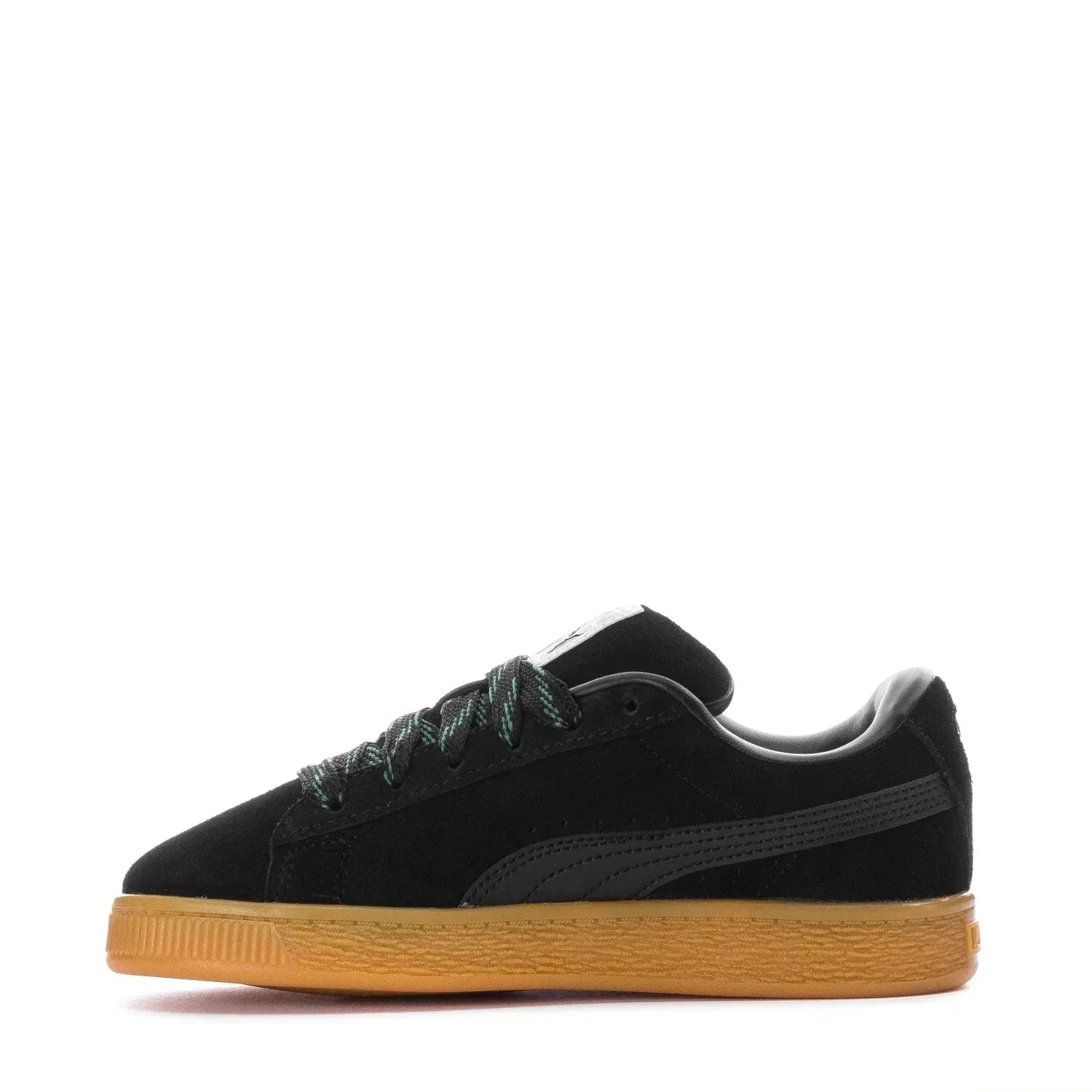 Кроссовки Puma Suede XL 39818502, черные, с резиновой подошвой, низкие, повседневные, HTAT844 — фото 3