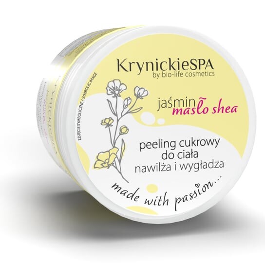 

Сахарный пилинг для тела, увлажняет и разглаживает, 200г KrynickieSPA