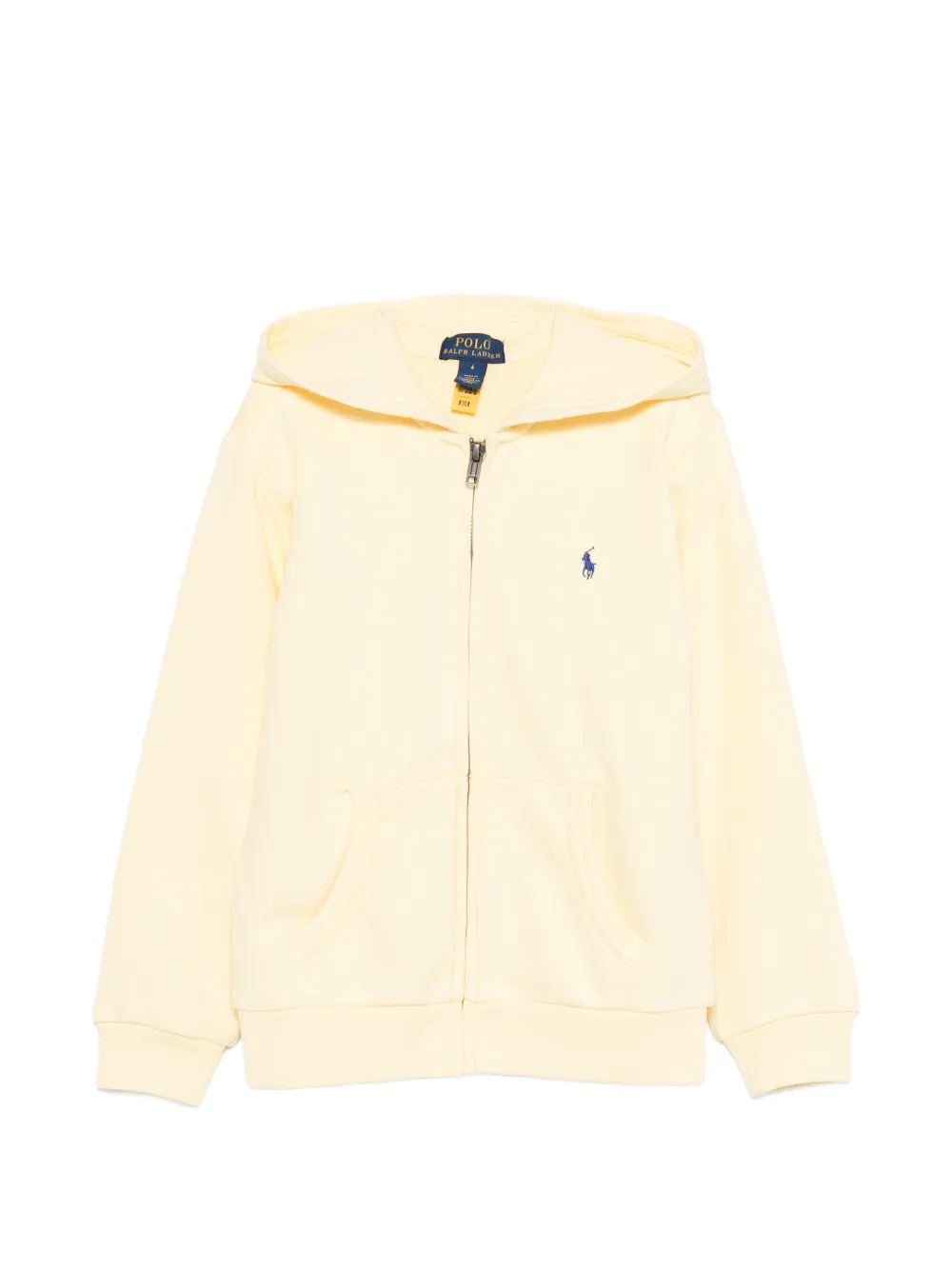 

Толстовка на молнии Polo Ralph Lauren Kids, желтый
