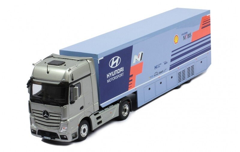

Ixo Models Mercedes Benz Actros Mp4 2019 WRC Rally 1:43 Ttr01