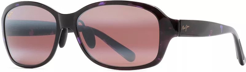 

Модные поляризационные солнцезащитные очки Maui Jim Koki Beach Beach, цвет Purple Tortoise/Maui Rose