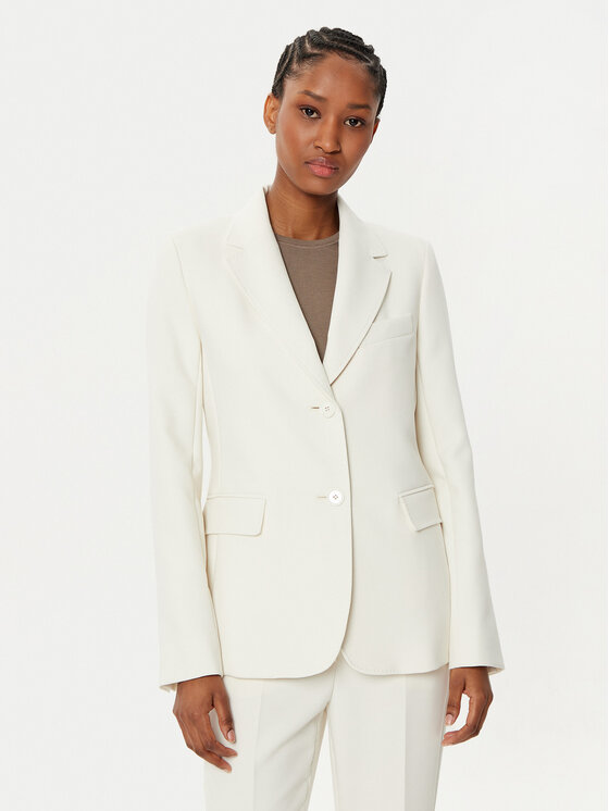 

Куртка облегающего кроя Uva 2515041041 Weekend Max Mara, экрю