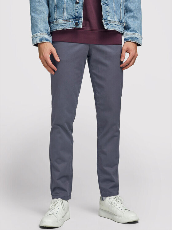 

Узкие брюки чиносы Jack&Jones, серый