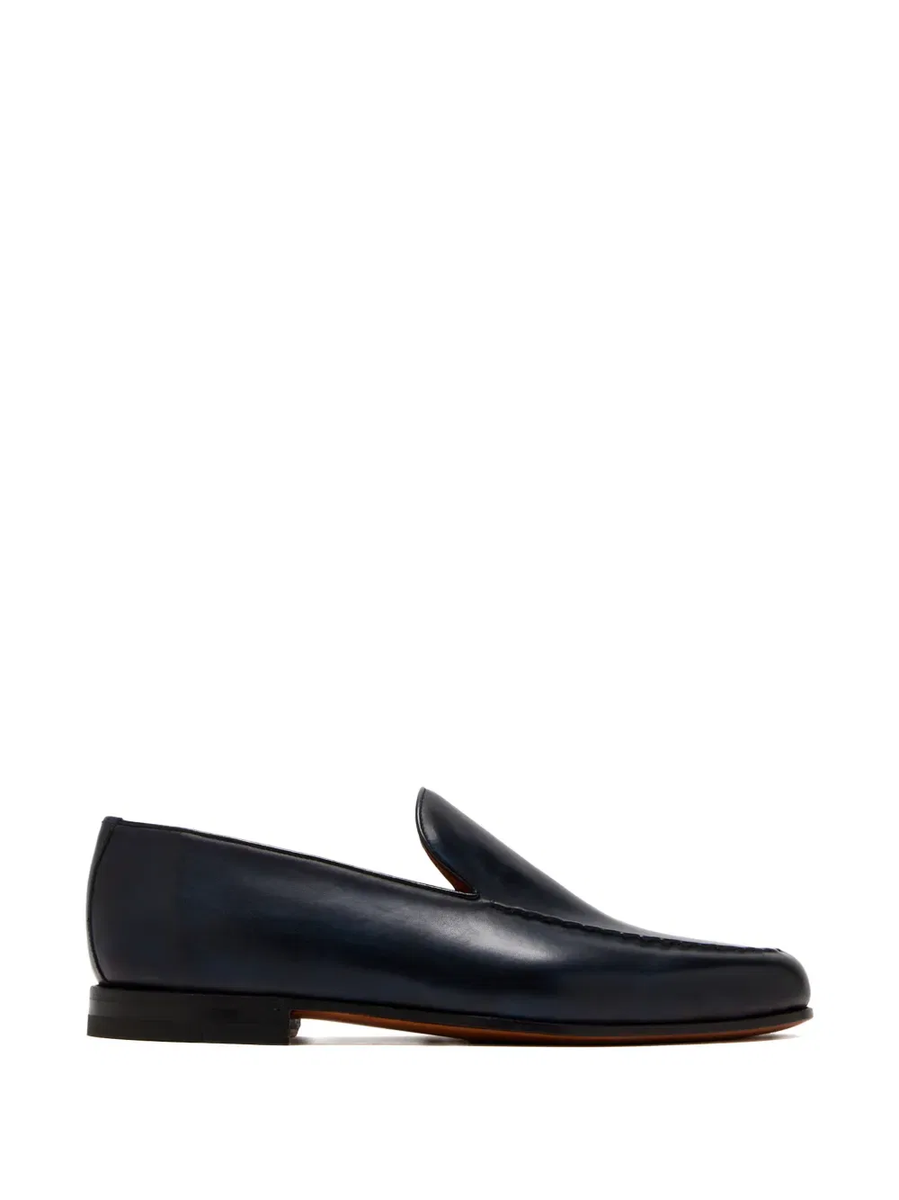 Кожаные лоферы Bontoni, синий