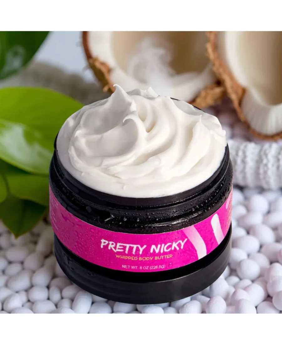 COCO XO Натуральное взбитое масло для тела Pretty Nicky, 8 унций