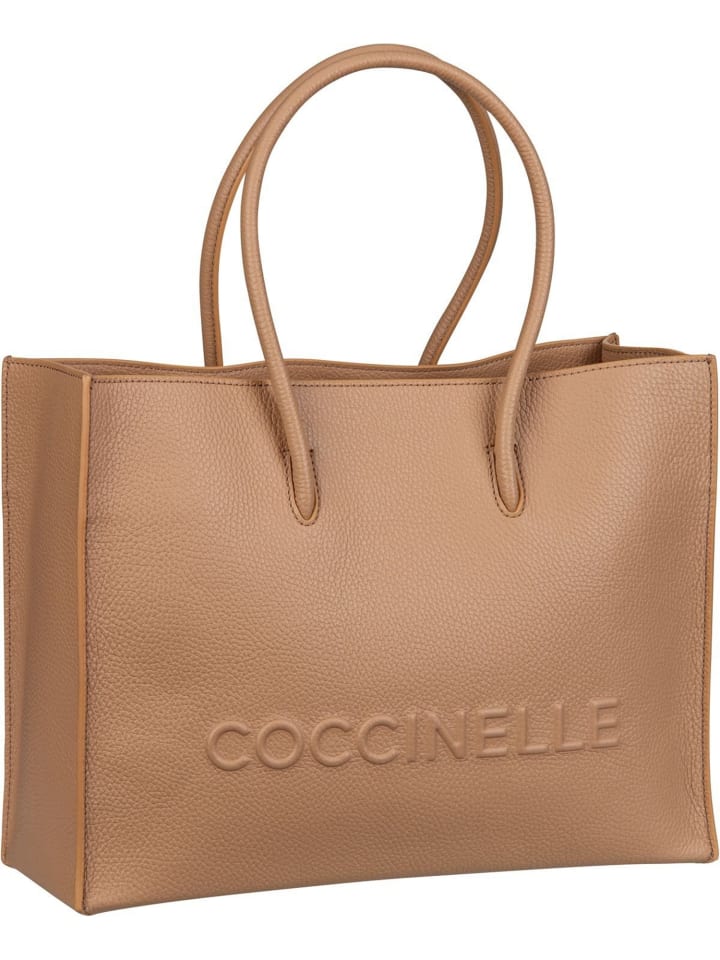 

Сумка шоппер COCCINELLE, цвет skin