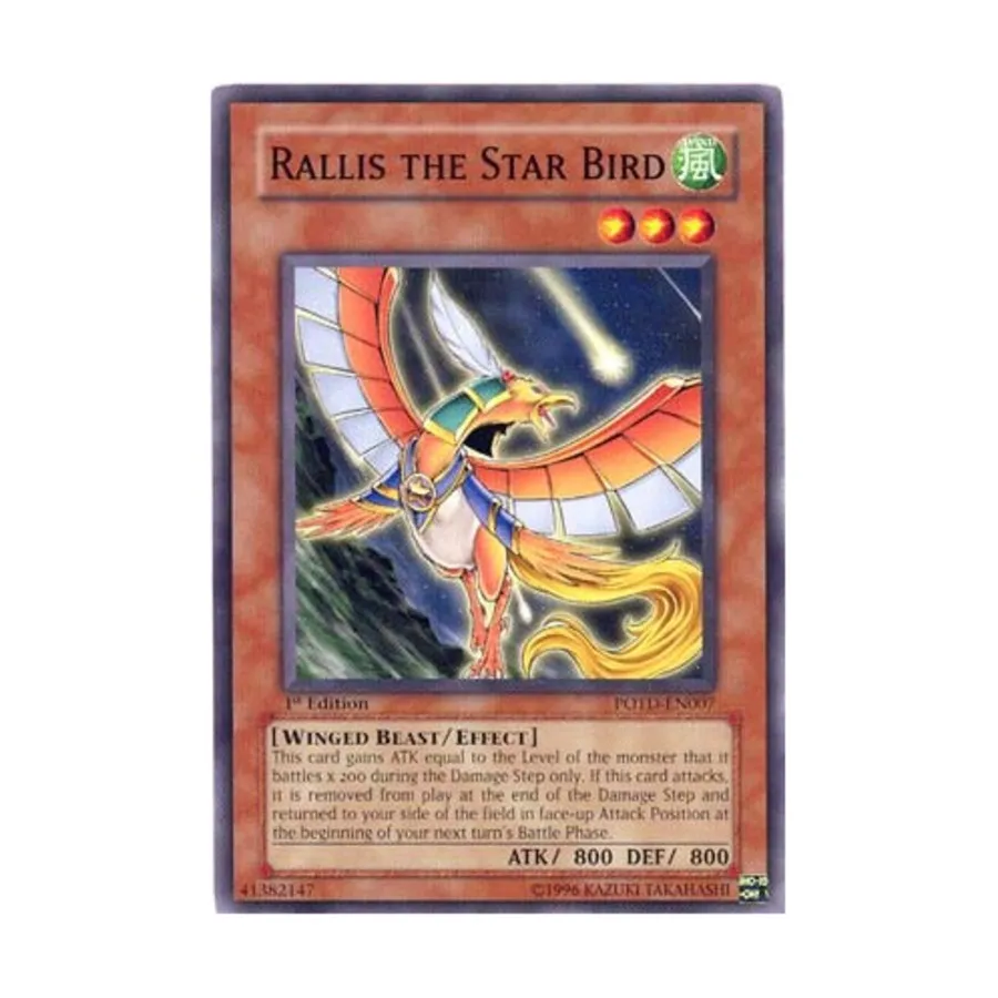 

CCG Раллис Звездная птица (Обычный), Yu-Gi-Oh - Power of the Duelist - Singles