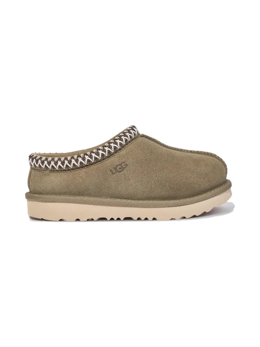 Тапочки с плетеной отделкой Ugg Kids, нейтральный