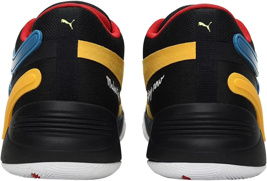 Баскетбольные кроссовки Puma TRC Blaze Court Black Fives унисекс — фото 4
