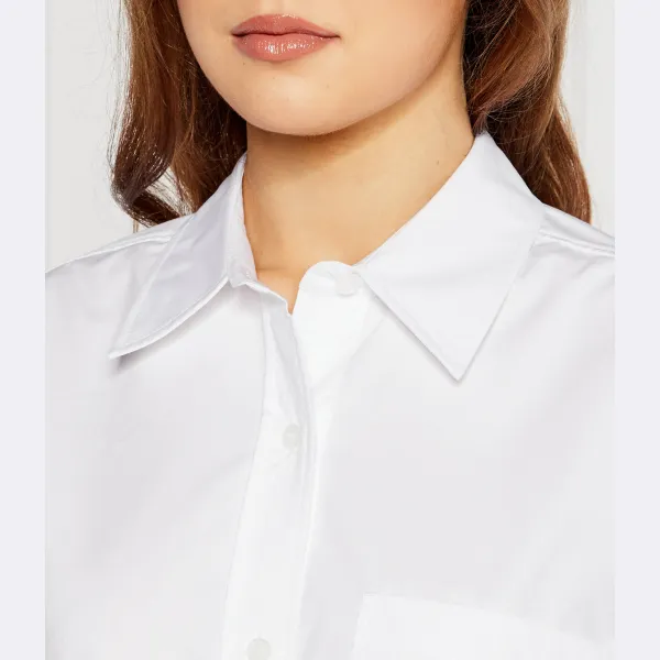 Рубашка оверсайз Calvin Klein, белый — фото 3