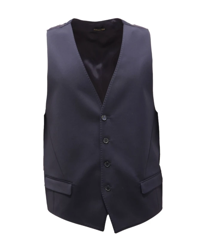 

Жилет из хлопчатобумажной смеси Королевского военно-морского флота Patrizia Pepe, синий