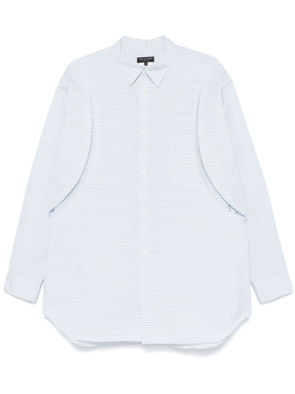 

Comme des Garçons Homme Plus рубашка в полоску, белый