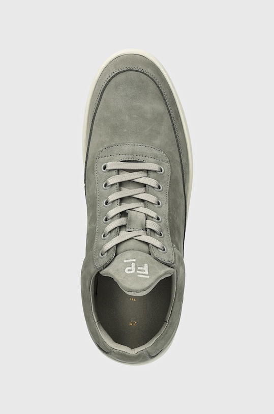 Замшевые кроссовки Low Top Ripple Nubuck Filling Pieces, серый — фото 4