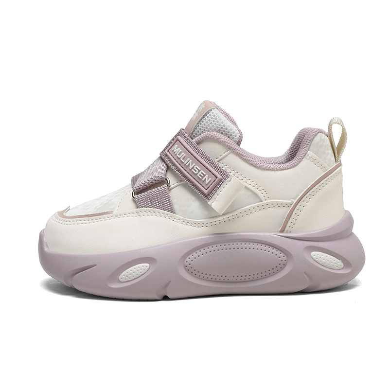 

Нескользящие, износостойкие низкие детские повседневные кроссовки Mulinsen, розовый