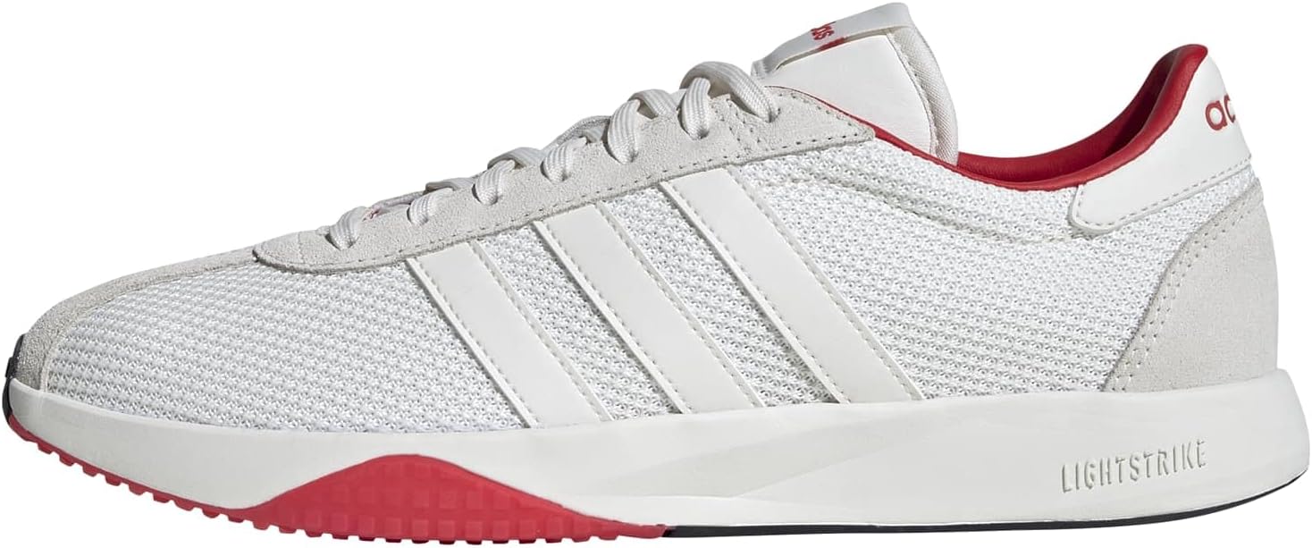 

Кроссовки adidas Мужские 76/26, белый/красный