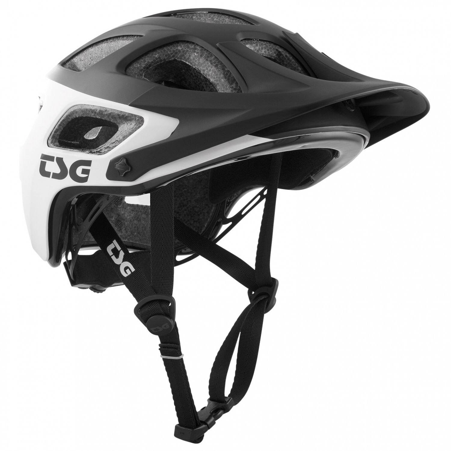 

Велосипедный шлем Tsg Seek, цвет Block White/Black