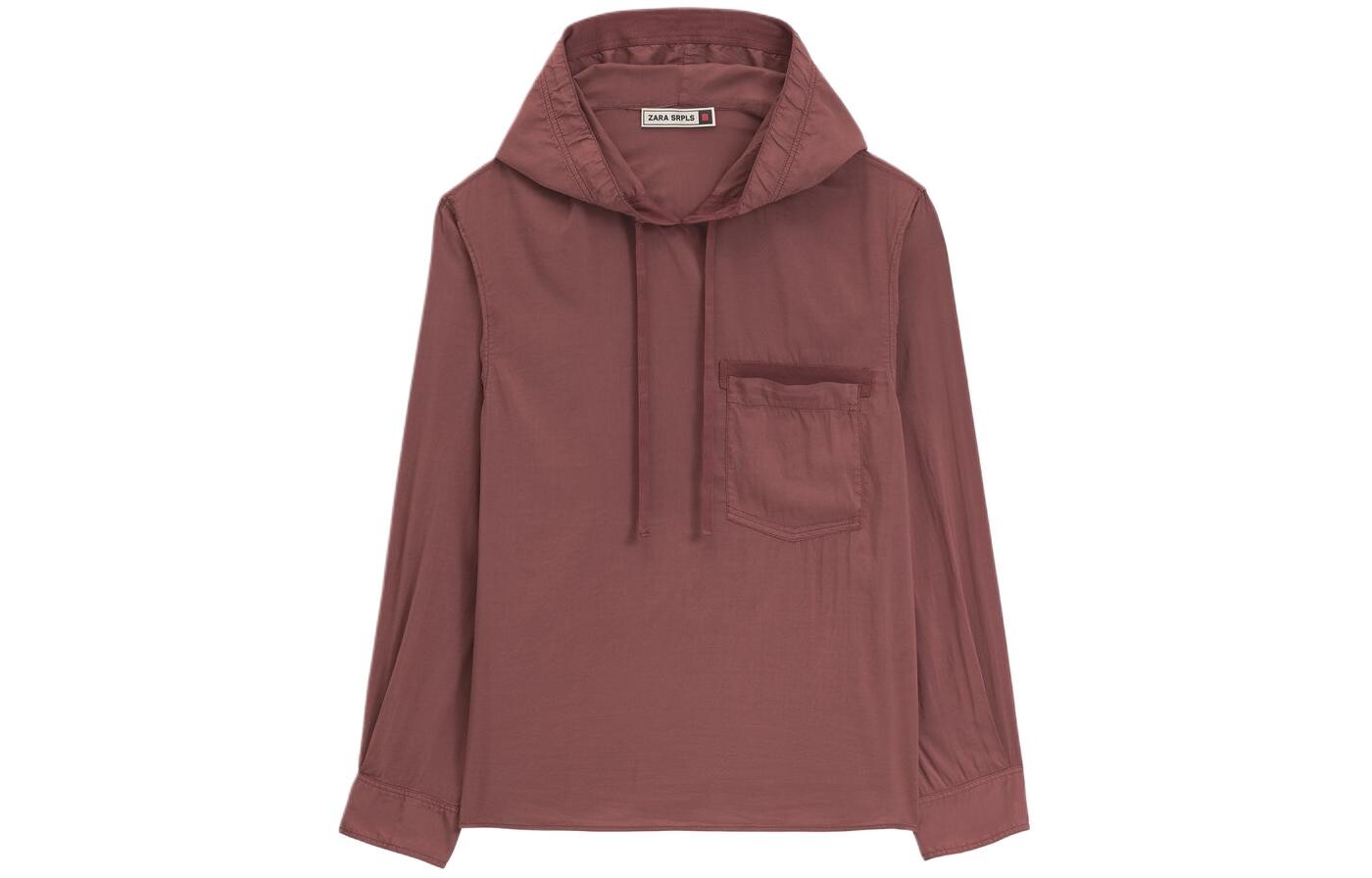 

Рубашка поло мужская малинового цвета Zara, цвет Raspberry color