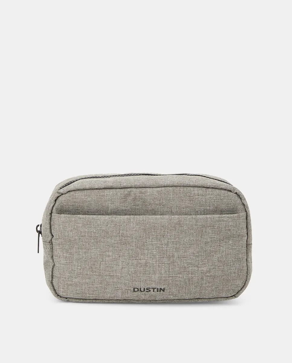 

Косметичка из мраморной ткани Dustin, светло-серый