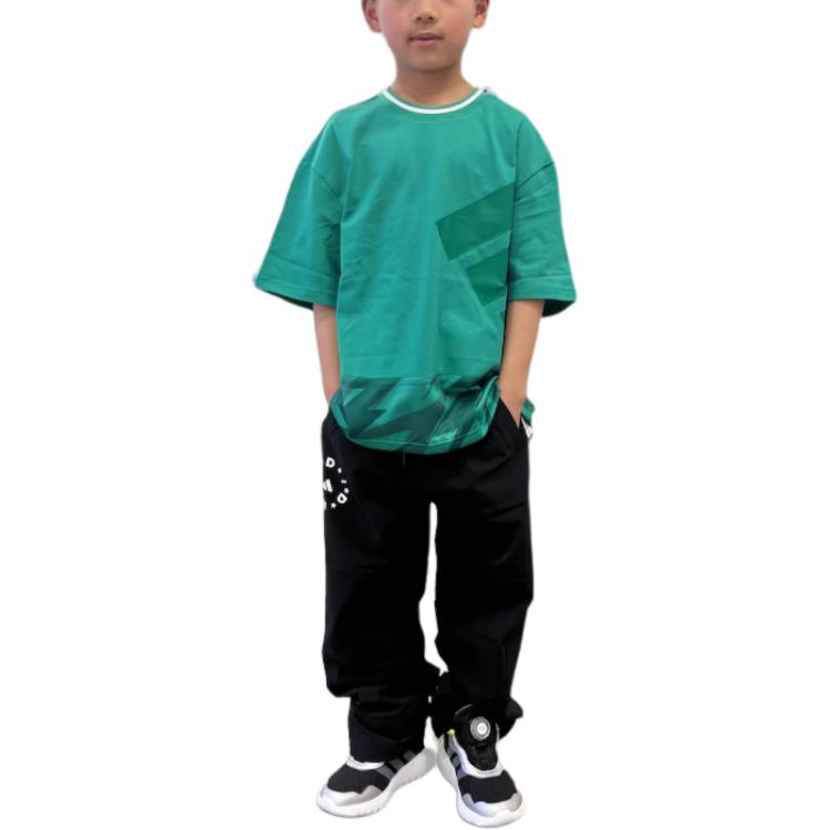 Adidas Футболка Light Lawn Green для детей 3-7 лет — фото 3