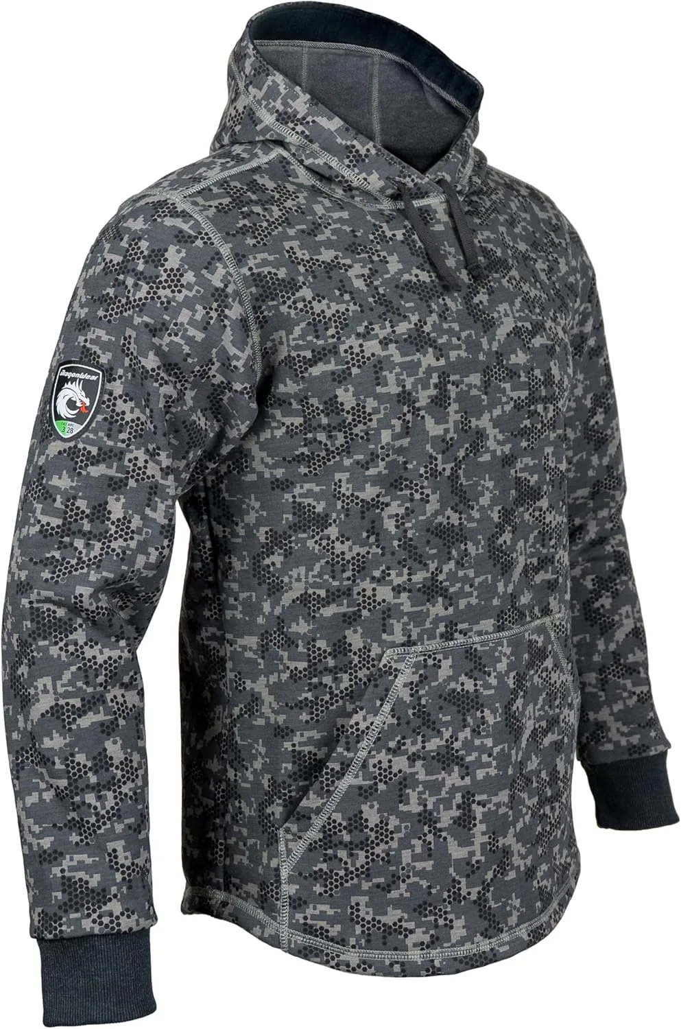 

Толстовка с капюшоном Dragonwear Men's FR Pullover Hoodie, 12oz, Inherently Flame Resistant, CAT3