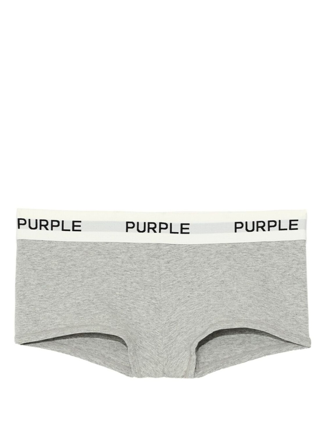 

Трусы-брифы с логотипом Purple Brand, серый